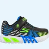 SKECHERS S Lights: Flex-Glow Elite PRETO / LIMA Fashion