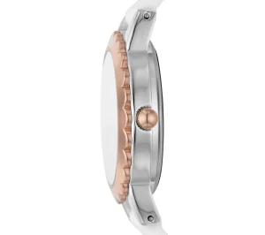 SKECHERS Scalloped Bezel White Watch BRANCO Cheap
