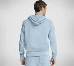 SKECHERS Skech Cloud Elevate Hoodie BRANCO / AZUL Cheap