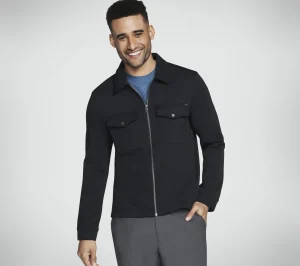 SKECHERS Skech Cloud Thermal Shacket PRETO Cheap