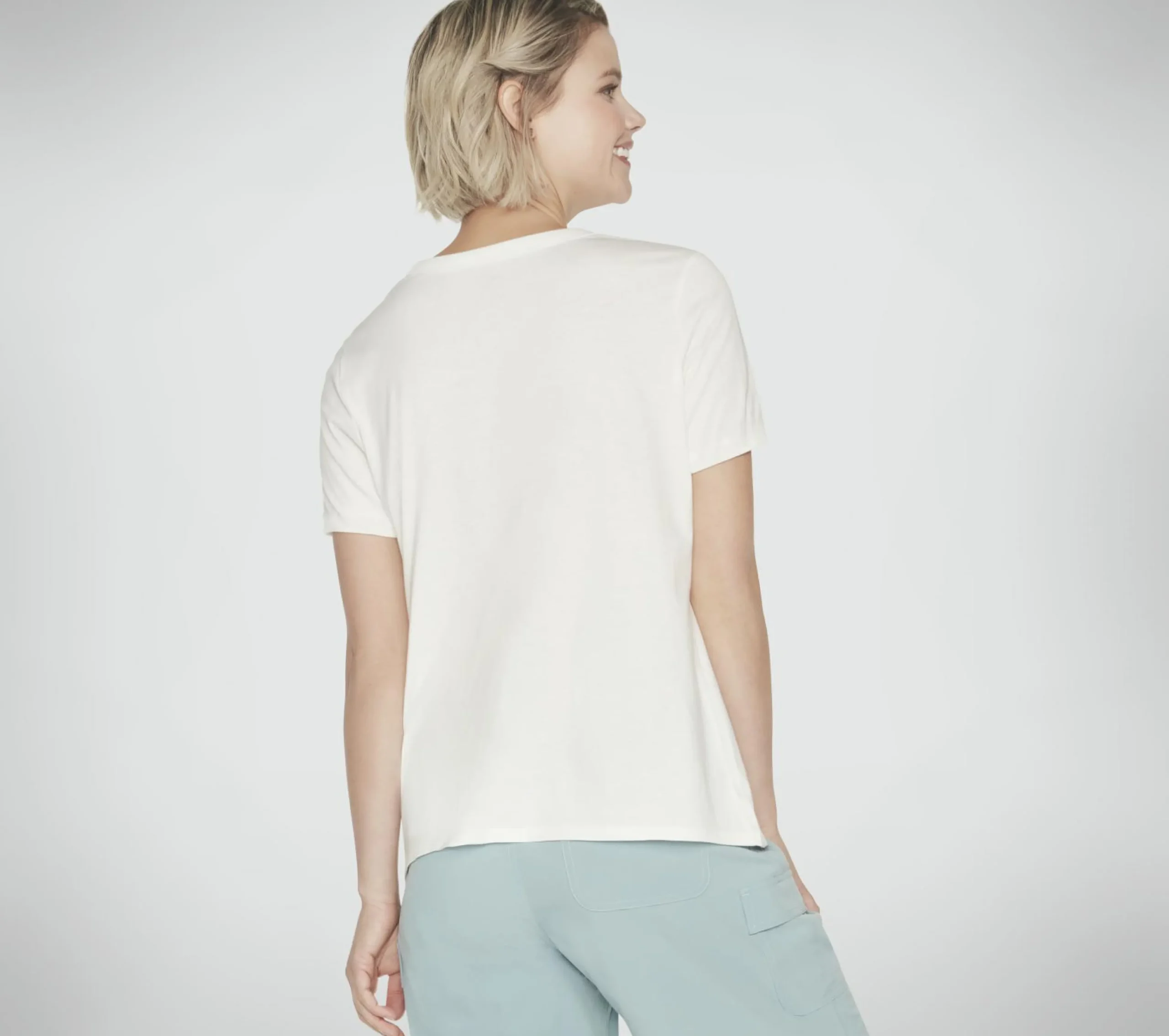 skechers_airbrush_tee_1.webp SKECHERS Airbrush Tee BRANCO / PRATEADO Store