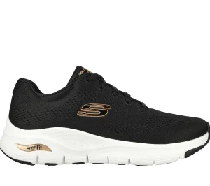 SKECHERS Arch Fit - Big Appeal PRETO / DOURADO ROSA Cheap