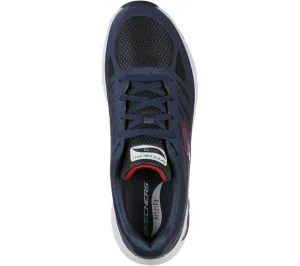 SKECHERS Arch Fit - Charge Back NAVY / VERMELHO Hot