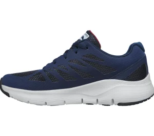 SKECHERS Arch Fit - Charge Back NAVY / VERMELHO Hot