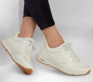 SKECHERS Arch Fit S-Miles - Mile Makers BRANCO Clearance