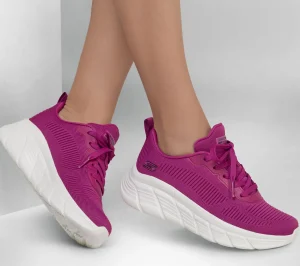 SKECHERS BOBS Sport B Flex Hi - Flying HI FUCSIA Discount