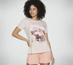 SKECHERS Dreamy Escape Tee ROSA CLARO Online
