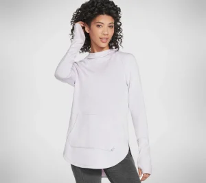 SKECHERS GO LOUNGE Awakened Hoodie ROXO / LAVANDA Discount