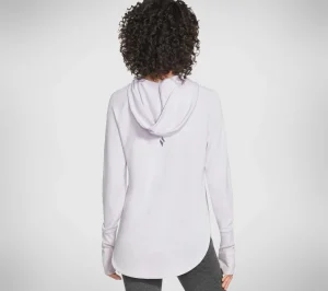 SKECHERS GO LOUNGE Awakened Hoodie ROXO / LAVANDA Discount