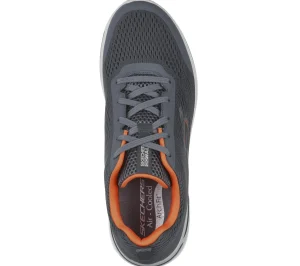 SKECHERS GOwalk Arch Fit - Idyllic CARVÃO / LARANJA Online
