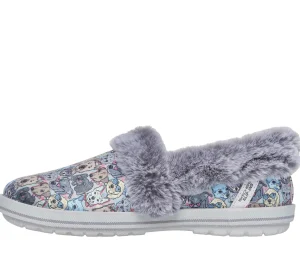 SKECHERS Slip-ins: BOBS Too Cozy - Family Tree CINZENTO / MENTA Sale