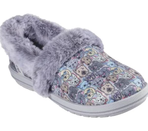SKECHERS Slip-ins: BOBS Too Cozy - Family Tree CINZENTO / MENTA Sale