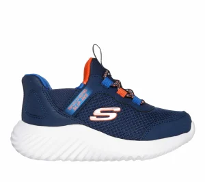 SKECHERS Slip-ins: Bounder - Brisk-Burst NAVY / AZUL Hot