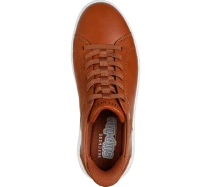 SKECHERS Slip-ins: Court Break - Double Vented COGNAC Discount
