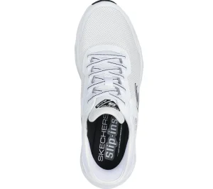 SKECHERS Slip-ins: Glide-Step Altus - Turn Out BRANCO / PRETO Best