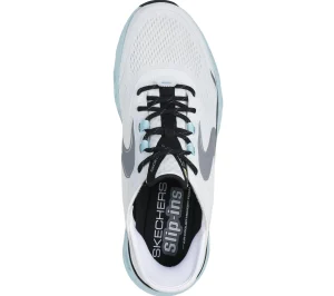 SKECHERS Slip-ins: Glide-Step Altus BRANCO / AZUL New