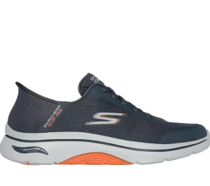 SKECHERS Slip-ins: GO WALK AF 2.0 - Simplicity 2 CARVÃO / LARANJA Store