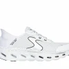 SKECHERS Slip-ins: GO WALK Glide-Step 2.0 BRANCO / PRETO Fashion
