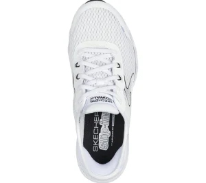 SKECHERS Slip-ins: GO WALK Glide-Step 2.0 BRANCO / PRETO Fashion