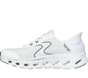 SKECHERS Slip-ins: GO WALK Glide-Step 2.0 BRANCO / PRETO Fashion