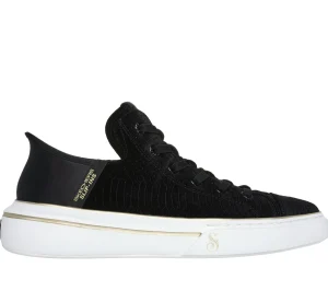 SKECHERS Slip-ins: Snoop One - Boss Life Velvet PRETO Fashion