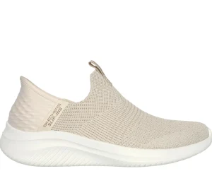 SKECHERS Slip-ins: Ultra Flex 3.0 - Glitter Me NATURAL / DOURADO Best