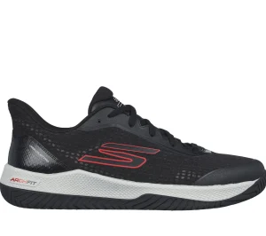 SKECHERS Viper Court Pro - Pickleball PRETO / VERMELHO Store
