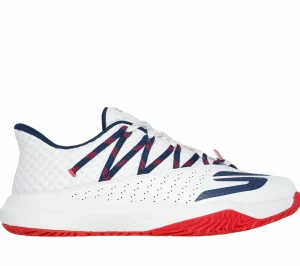 SKECHERS Viper Court Rally BRANCO / NAVY Flash Sale