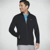 SKECHERS SKECH-KNITS ULTRA GO Thermal Full Zip Jacket PRETO Clearance
