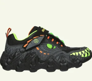 SKECHERS Skech-O-Saurus Lights - Dino-Tracker PRETO / LIMA Fashion