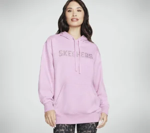 SKECHERS Skech-Sweats Shine Hoodie MALVA Cheap