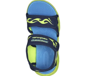 SKECHERS S-Lights: Thermo-Flash - Heat Tide NAVY / LIMA Cheap