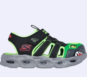 SKECHERS S-Lights: Thermo-Flash - Hydro-Flare PRETO / LIMA Best Sale