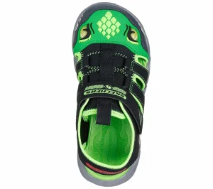 SKECHERS S-Lights: Thermo-Flash - Hydro-Flare PRETO / LIMA Best Sale
