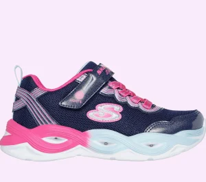 SKECHERS S-Lights: Twisty Glow NAVY / MULTICOR Sale