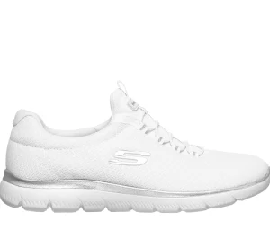 SKECHERS Summits BRANCO / PRATEADO Cheap