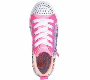 SKECHERS Twinkle Toes: Twinkle Sparks - Flying Hearts ROSA CHOQUE / MULTICOR Store