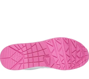 SKECHERS Uno - So Wavy BRANCO / ROSA Cheap