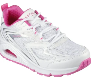 SKECHERS Uno - So Wavy BRANCO / ROSA Cheap