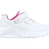 SKECHERS Uno Lite BRANCO / ROSA CHOQUE Best Sale