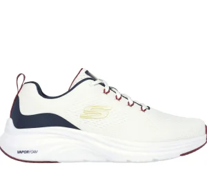 SKECHERS Vapor Foam BRANCO / NAVY New