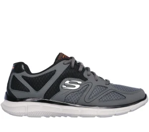 SKECHERS Verse - Flash Point CARVÃO / LARANJA Discount