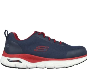 SKECHERS Work: Arch Fit SR - Ringstap NAVY / VERMELHO Best Sale