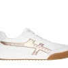 SKECHERS Zinger - Metallic Roads BRANCO /ROSA GOLD Best Sale
