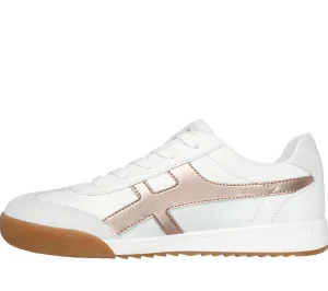 SKECHERS Zinger - Metallic Roads BRANCO /ROSA GOLD Best Sale